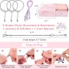 CT0404-BN-43GT_4 ELLENER Bracelet Making Kit, Girl Gifts Age 5 6 7 8 9 10 with Portable Jewelry Box,Jewelry Making Kit for Girls 8-12 that Cute&Sparkling to Inspire Creativity and Self-Expression,Great Value