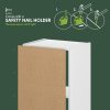 CT0429792JS_4 Furinno LUDER Book Shelf, 3-Cube Bookcase, Bookshelf, Open Storage Shelf, 9.3 x 12 x 31.5 Inches, for Home Office, Living Room, Darkwood