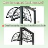 Garden Hose Holder, Heavy Duty Stainless Steel Garden Hose Reel with Triangle Reinforcement, Supports 150 ft Hose, 45-Inch Ergonomic Water Hose Stand for Outside, Black