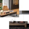 Hipiwe Industrial Style Metal Iron Tray Rustic Galvanized Serving Trays | Home Decorative Centerpiece Tray for Coffee Table, Farmhouse Breakfast Serving Tray with Handles (Oval)
