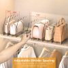 Ronlap Purse Storage Organizer for Closet Clear Shelf Dividers Rack, 2 Pack
