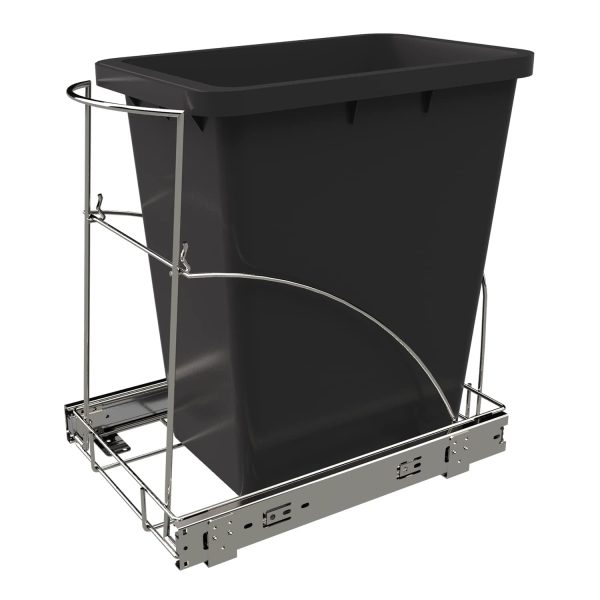 Pull Out Trash Can Under Cabinet & Under Sink, Heavy Duty Slider Organizer