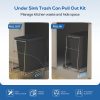 Pull Out Trash Can Under Cabinet & Under Sink, Heavy Duty Slider Organizer