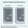 Pull Out Trash Can Under Cabinet & Under Sink, Heavy Duty Slider Organizer