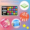 Inspirational Bulletin Board Set Motivational Back to School Classroom Decorations Today Is A Good Day Quotes Bulletin Board Positive Cutout for Teacher Student Classroom School Office Wall Decoration
