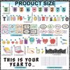 Capoda This is Your Year Bulletin Board Set Motivational Welcome Back to School Bulletin Board Decorations Inspirational Affirmation Paper Cutouts for 2026 Back to School Classroom Door Wall Decors