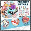 Capoda This is Your Year Bulletin Board Set Motivational Welcome Back to School Bulletin Board Decorations Inspirational Affirmation Paper Cutouts for 2026 Back to School Classroom Door Wall Decors