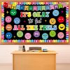 Feeling Bulletin Board Set Mental Health Classroom Decorations Growth Mindset Back to School Wall Art Decor Emotion Cutouts Feeling Chart for Kid Teacher School Counselor Therapy Calm Corner Supplies