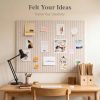 CT0435104JS_2 Lifewit Large Felt Bulletin Board with Self-Adhesive 36" x 36"- 9 Pack
