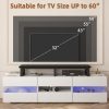YAOHUOO 45" Large TV Riser for 32-60 inch TV, TV Riser Stand Shelf,Black | Steel Legs,Tabletop TV Stand Riser for Home Office,Fit TV/Monitor/Laptop/Soundbar,7.1"Height,Holds up to 120lbs