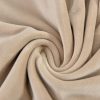 LiveGo Stretch Mid Century Modern Armchair Slipcover 1-Piece Jacquard Accent Chair Covers with Arms Soft Waterproof Chair Slipcovers for Living Room Furniture Protector Office (Velvet Cream)
