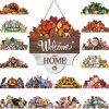 Yousoontic Interchangeable Welcome Sign,Bright Color,Classic Welcome