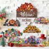 Yousoontic Interchangeable Welcome Sign,Bright Color,Classic Welcome
