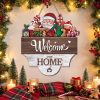 Yousoontic Interchangeable Welcome Sign,Bright Color,Classic Welcome