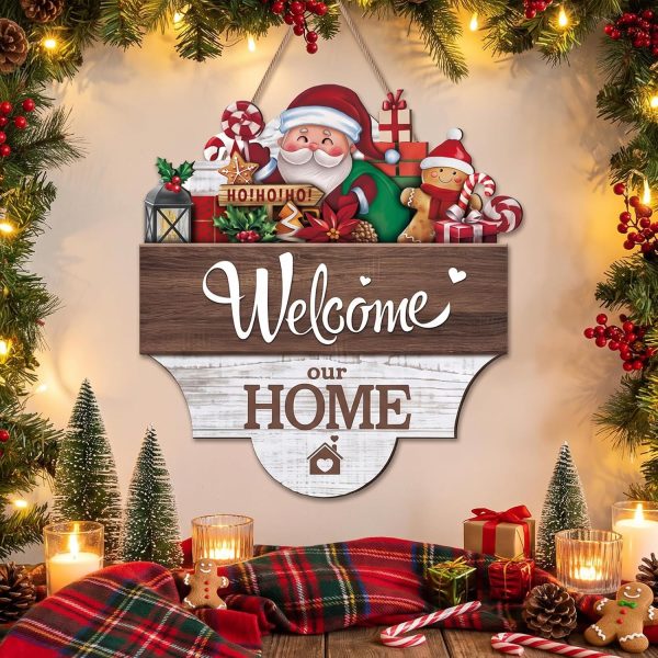 Yousoontic Interchangeable Welcome Sign,Bright Color,Classic Welcome