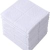 CT0440150JS_1 Glynniss Dishcloths Kitchen Highly Absorbent Dish Rags 100% Cotton Dish Cloths for Washing Dishes, Cleaning (11 x 11 Inches, 12 pcs, White) | Good absorption, for cleaning drying wiping dusting, machine wash,kitchen dish towels, 100% cotton,11x11 inches, pack 12