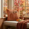 AVOIN colorlife Caramel Fall Pumpkin Throw Pillow Covers 18x18 Inch 2PC