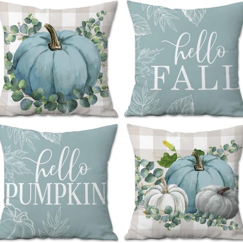 pinata Fall Pillow Covers 18x18 Set of 4, Fall Decorations for Home
