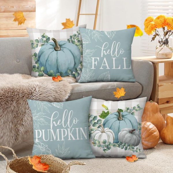 pinata Fall Pillow Covers 18x18 Set of 4, Fall Decorations for Home