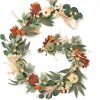 Valery Madelyn 6ft Fall Garland for Mantle with Pumpkins