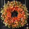 26" Large Front Door Wreath, Fall Wreaths for Front Door, Fall Decor, 1Pc