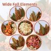 26" Autumn Fall Door Wreath with Hydrangea Berry Eucalyptus for Outdoor