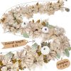 Fall Decorations for Home - 6Ft Autumn Maples Leaf Pumpkin Berry Garland