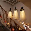 CT0440660JS_4 Halloween Ghost Decorations Outdoor, Halloween Hanging Ghosts Decorations