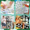 Xuhal 30 Pcs Summer Diamond Painting Magnets Ocean Animal Diamond Art Magnet Kits for Adults 5D Rhinestone Beach Under The Sea Animal Refrigerator Magnetic Sticker for DIY Craft Fridge Ocean Gifts