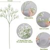 Babys Breath Artificial Flowers Bulk, 30 Pcs White Gypsophila | 17.7" Real Touch Realistic Fake Flowers, Wedding Centerpieces, Baby Shower DIY Decor, Home Decor, Vase Filler, Bridal Bouquet
