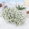 Babys Breath Artificial Flowers Bulk, 30 Pcs White Gypsophila | 17.7" Real Touch Realistic Fake Flowers, Wedding Centerpieces, Baby Shower DIY Decor, Home Decor, Vase Filler, Bridal Bouquet