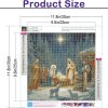 NBSDDZY Diamond Art Kits for Adults Jesus Nativity 5D DIY Round Full Drill Diamond Painting Kits for Beginners, Crystal Rhinestones Dot Gem Art Easy, Home Wall Decor 11.8x11.8 Inch