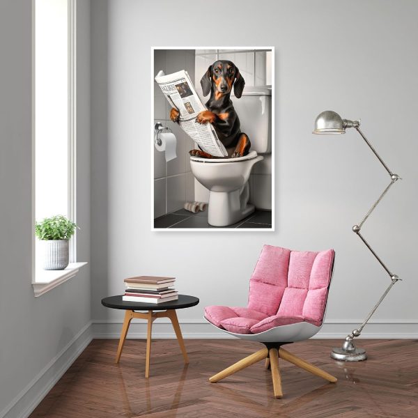 uuxsretaio Dachshund Diamond Painting Kits for Adults Beginners, Easy Dog Diamond Art Kits for Adults, 5D DIY Full Drill Diamond Dots Rhinestone Gem Art and Craft for Home Decor Present 12x16 inch