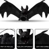 CT07018HLD109GT_3 24PCS Halloween Hanging Bats, 5 Sizes Realistic Bat Decorations | 24PCS Bat Set • 5 Different Sizes • Realistic 3D Design • Easy Hanging • Indoor & Outdoor Decor