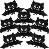 KatchOn Black Bat Balloons 35 Inch, Pack of 8 | Summerween Bat Balloon for Summerween Party Decorations, Halloween Bat Foil Balloon For Spooky Summer Decorations