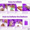 KatchOn Giant Purple Number 5 Balloon - 40 Inch | Mylar Purple Number 5 | Purple Mylar Balloons Number 5 | Purple Five Balloons, Mermaid Birthday Decorations | Purple 5 Balloon For Happy Anniversary