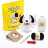 The Woobles Peanuts Snoopy Crochet Kit for Beginners | As seen on Shark Tank, Officially licensed Peanuts Snoopy: Easy Peasy Yarn, hook, safety eyes, stuffing, video tutorials