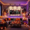 Halloween Diamond Art Kits for Adults Beginners,Large Size Diamond Painting | Horror Diamond Painting Kits for Adults,5D Full Drill DIY Diamond Dot Gem Art Kit Wall Home Decor Arts Craft 28x16 inch