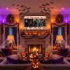 Halloween Diamond Art Kits for Adults Beginners,Large Size Diamond Painting | Horror Diamond Painting Kits for Adults,5D Full Drill DIY Diamond Dot Gem Art Kit Wall Home Decor Arts Craft 28x16 inch