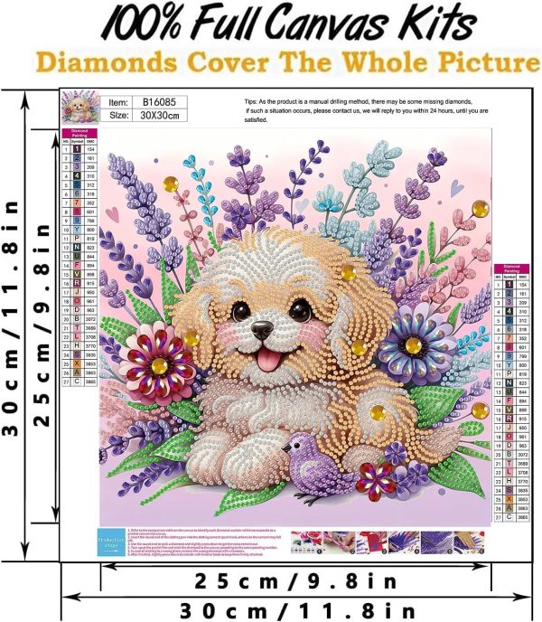 Kaixine 3 Pack Animal Special Shape Diamond Art Kits for Adults | 5D Diamond Dots Round Dimond Paintings Kits DIY Full Drill Gem Art Craft Kit for Home Decor and Gifts 12X12 inch