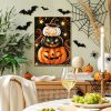 CT2547CT_3 WEMEON Square Drill Diamond Painting Halloween- 5D Full Square Diamond Art Kits for Adults with Tools, Stunning No-Gap Design, Easy to Apply and Frame, Home Wall Decor, Gift Idea(12X16 Inch)