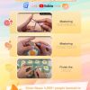 Coopay Crochet Kit for Beginners, Easy Granny Square Crochet Blanket Kit | Crochet Kit w/21 Yarn Skeins, Video Tutorial & Digital Instructions, All Accessories, Complete Knitting & Crochet Starter Kit