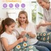 Coopay Crochet Kit for Beginners, Easy Granny Square Crochet Blanket Kit | Crochet Kit w/21 Yarn Skeins, Video Tutorial & Digital Instructions, All Accessories, Complete Knitting & Crochet Starter Kit