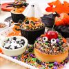 Halloween Sprinkles, 6.53 oz Black Orange Sprinkles for Cake Decorating | Edible Sanding Sugar, Candy Eyes, Confetti, Nonpareils, Ghost Mix, For Baking, Cupcake Topper, Cookie, Ice Cream Toppings