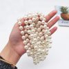 CT8AS27CT_4 INSPIRELLE 10MM Ivory Crafts Faux Pearl Beads Garland Roll Strand 6M | for Wedding Party Christmas Tree Decoration