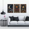 3 Pack Celestial body Diamond Art Kits for Adults,Diamond Painting Kits | DIY Diamond Dots Full Drill Crafts for Gem Art Dot Art for Adults Home Wall Decor for Teens 12x16 inch ﻿