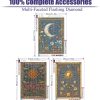 3 Pack Celestial body Diamond Art Kits for Adults,Diamond Painting Kits | DIY Diamond Dots Full Drill Crafts for Gem Art Dot Art for Adults Home Wall Decor for Teens 12x16 inch ﻿