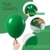 Awenztech 122pcs Dark Green Latex Balloons in 18 12 10 5 inches | Tropical, Birthday Party Decorations