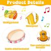 Music Themed Bulletin Board Decorations Musical Notes Classroom Bulletin Board Colorful Music Paper Cutouts for Kids Students Classroom School Chalkboard Nursery Wall Back to School Supplies