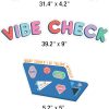 Carson Dellosa We Stick Together 51-Piece Vibe Check Bulletin Board Set | Colorful Laptop, Water Bottle, Notebook, and Sticker Accents for Bulletin Board, White Board, and Colorful Classroom Décor